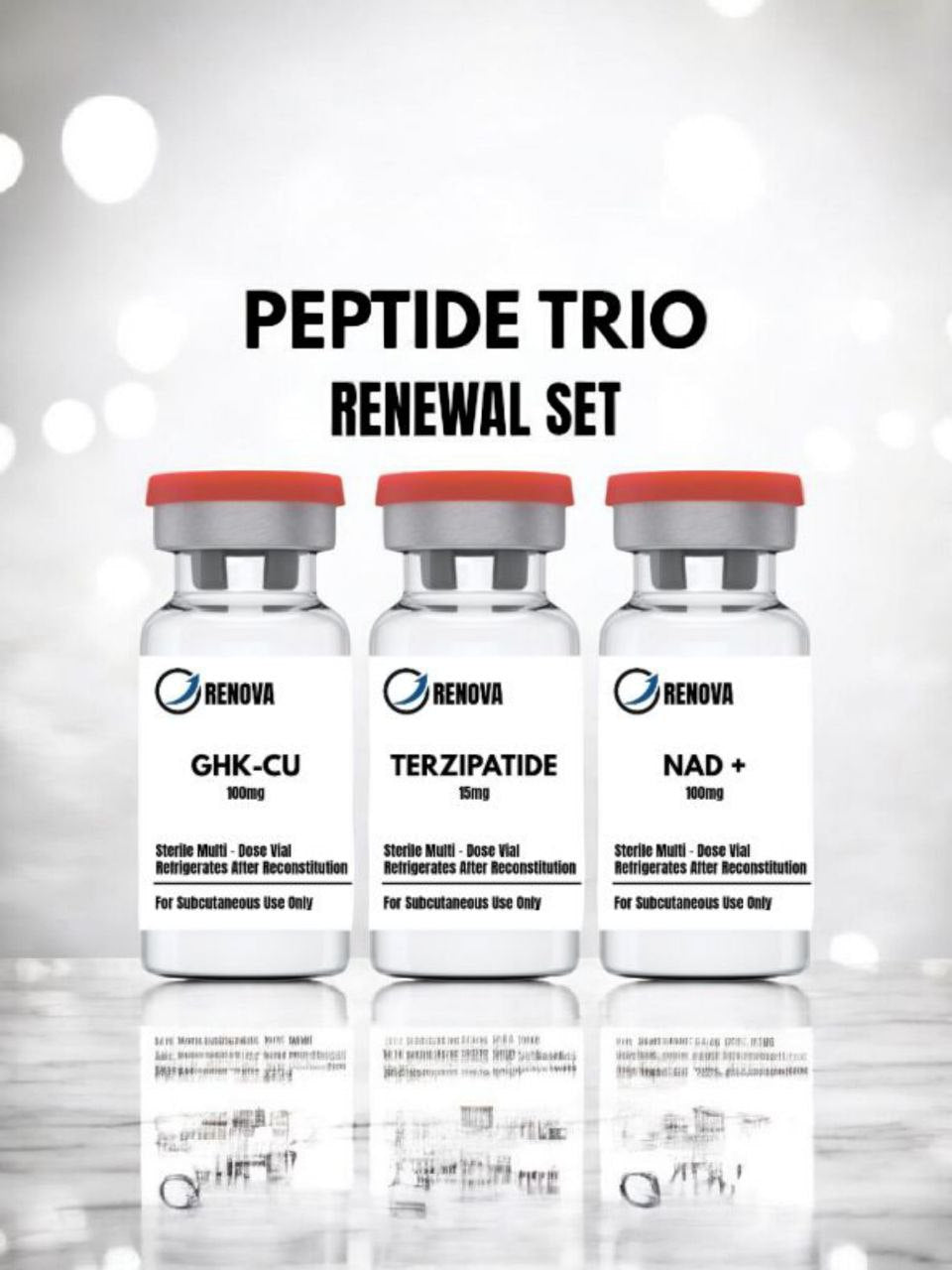 Peptide Trio Renewal Set