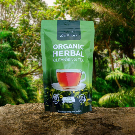 ZenFlora – Organic Herbal Cleansing Tea (15 Tea bag)